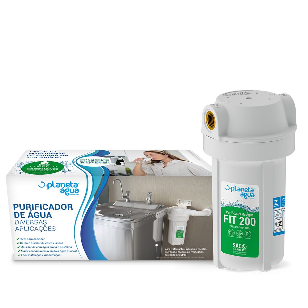 Purificador de Água FIT 200 Planeta Água